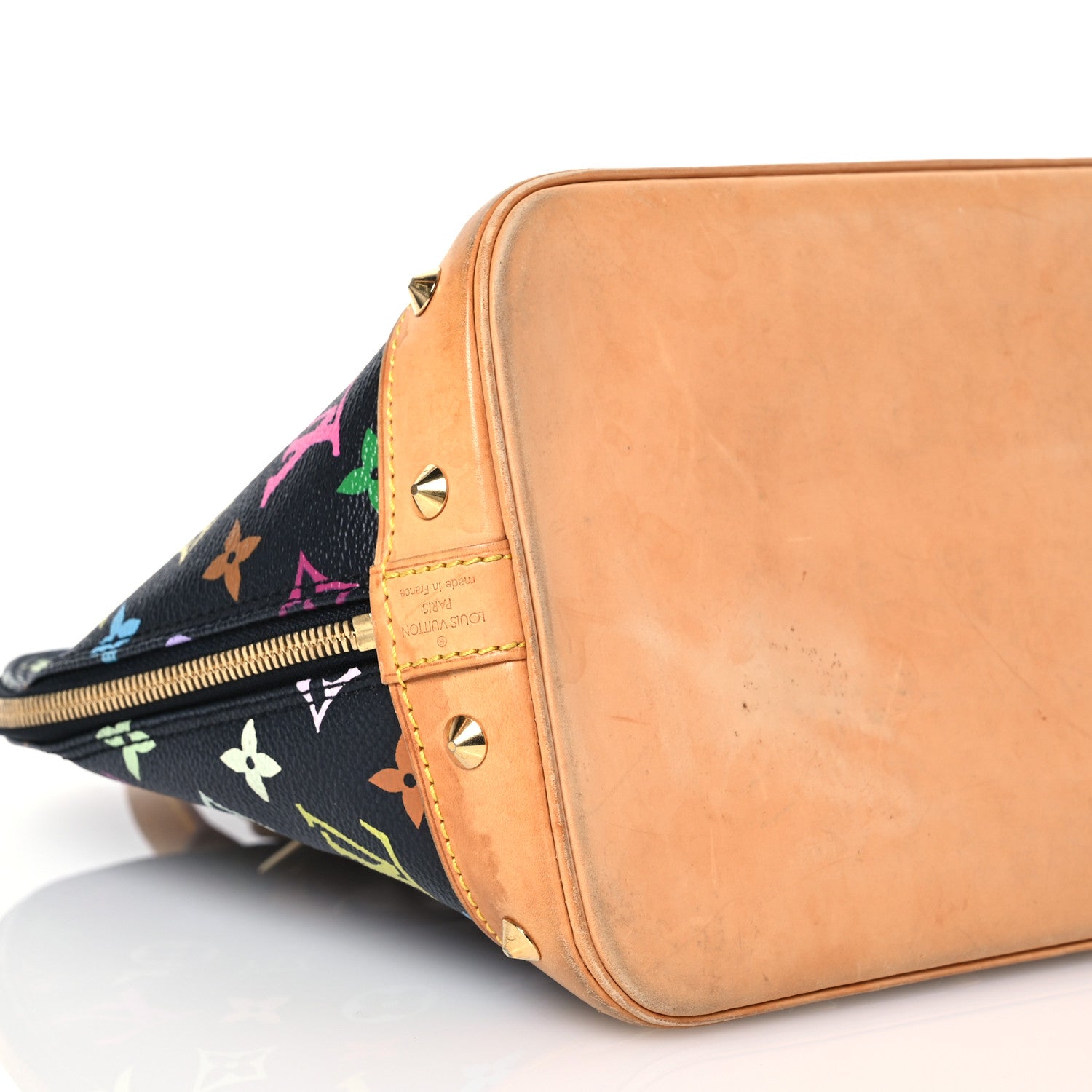 Louis Vuitton Monogram Multicolor Alma Black 9 of 15