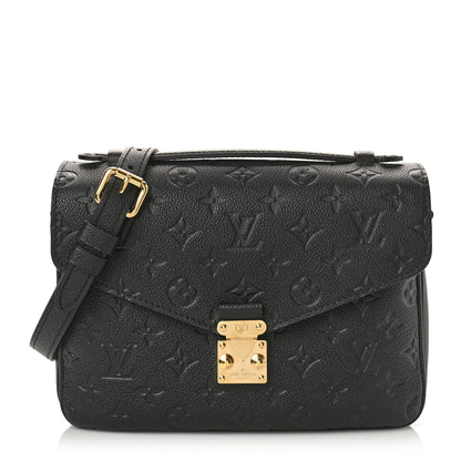 Louis Vuitton Empreinte Pochette Metis Black 1 of 9