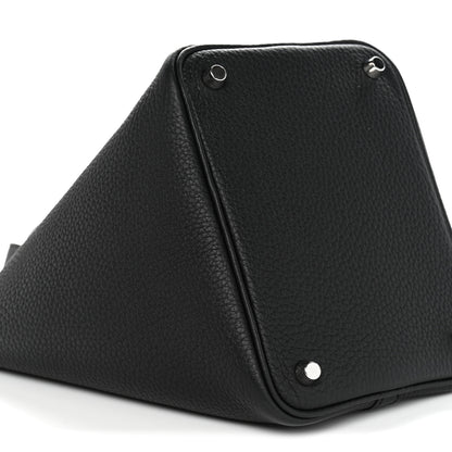 Hermes Taurillon Clemence Picotin Lock 18 PM Black 10 of 11