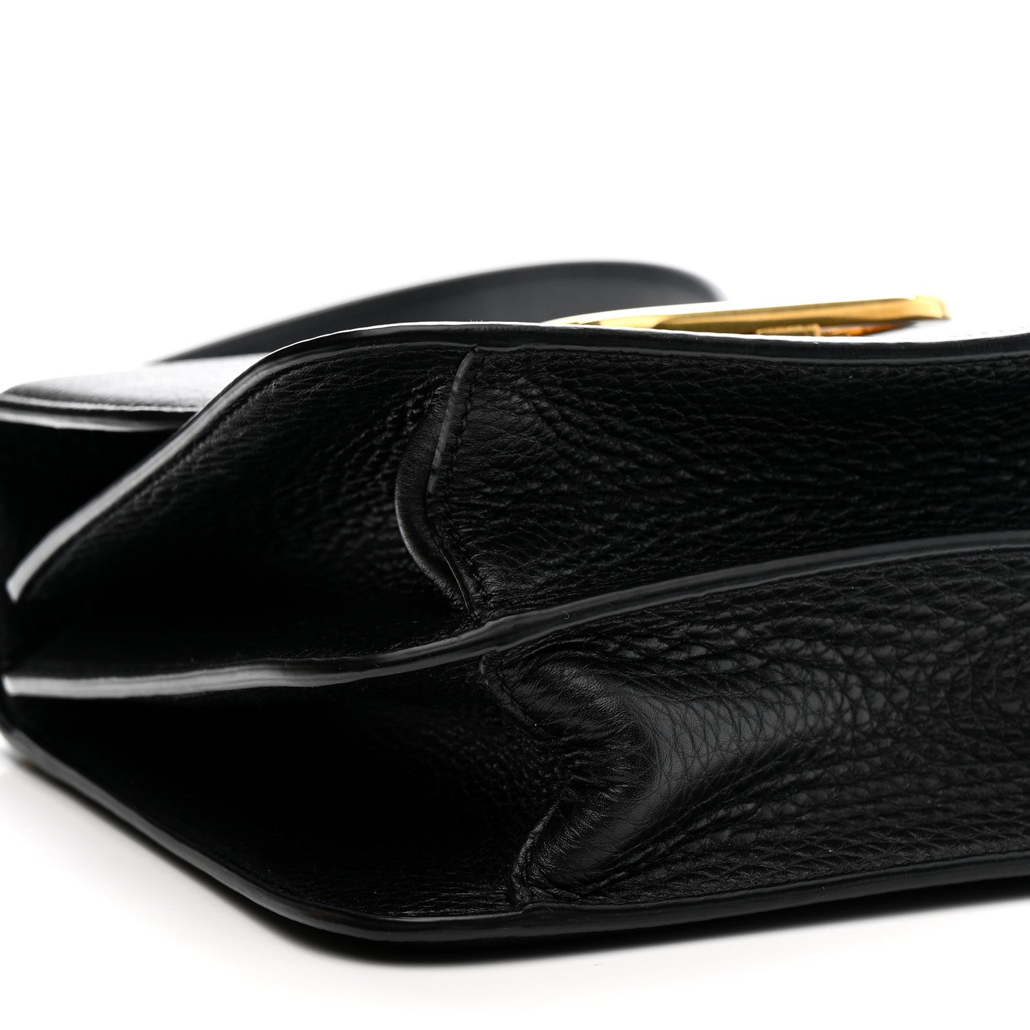 Valentino Garavani Grained Calfskin Large VSling Shoulder Bag Black 8 of 10