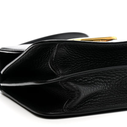 Valentino Garavani Grained Calfskin Large VSling Shoulder Bag Black 8 of 10