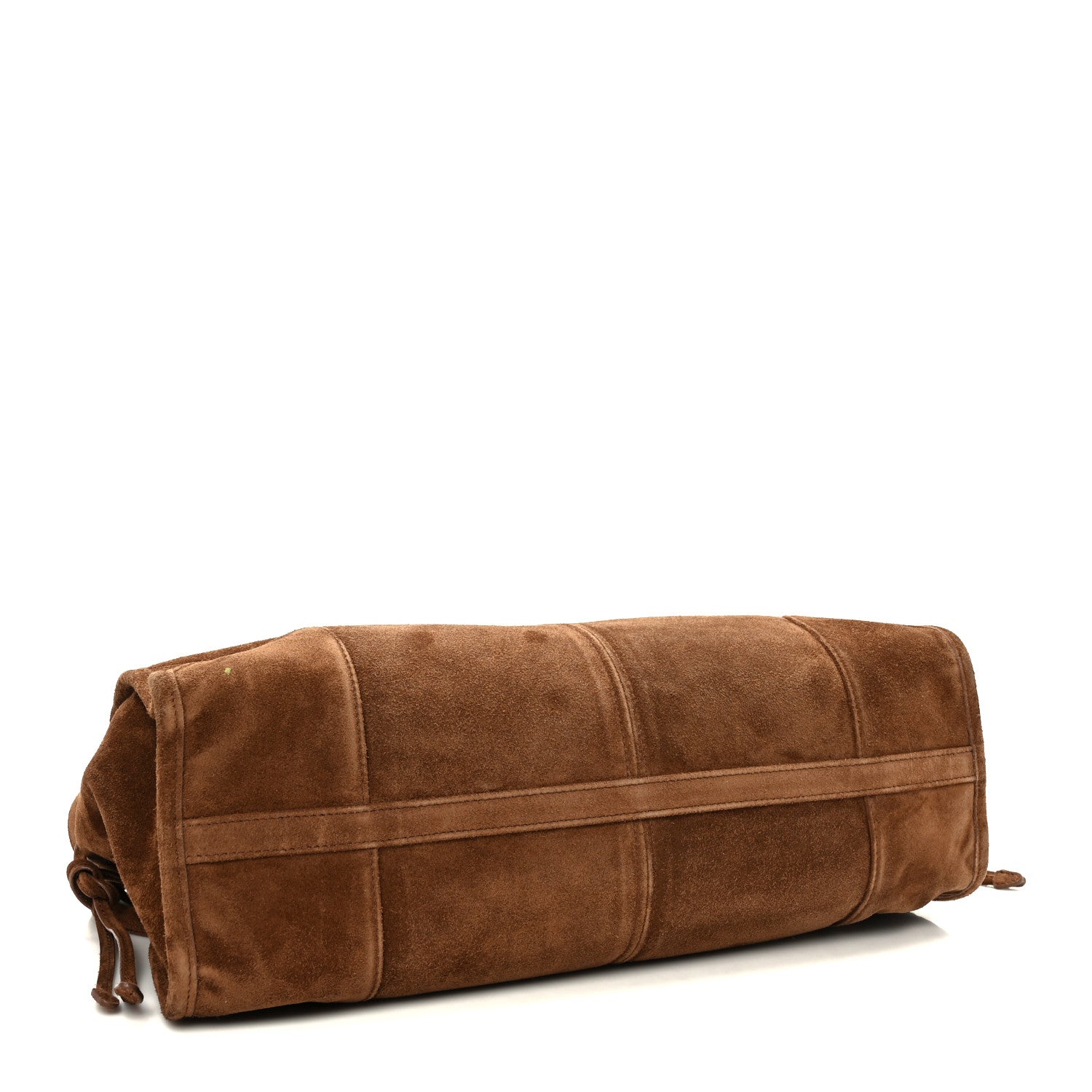 Prada Suede Large Bonnie Shoulder Bag Cocoa Brown 4 of 9