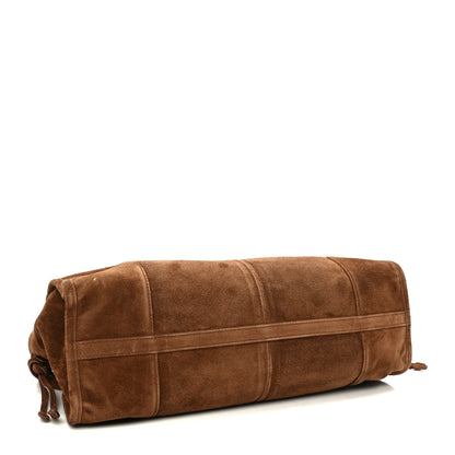 Prada Suede Large Bonnie Shoulder Bag Cocoa Brown 4 of 9