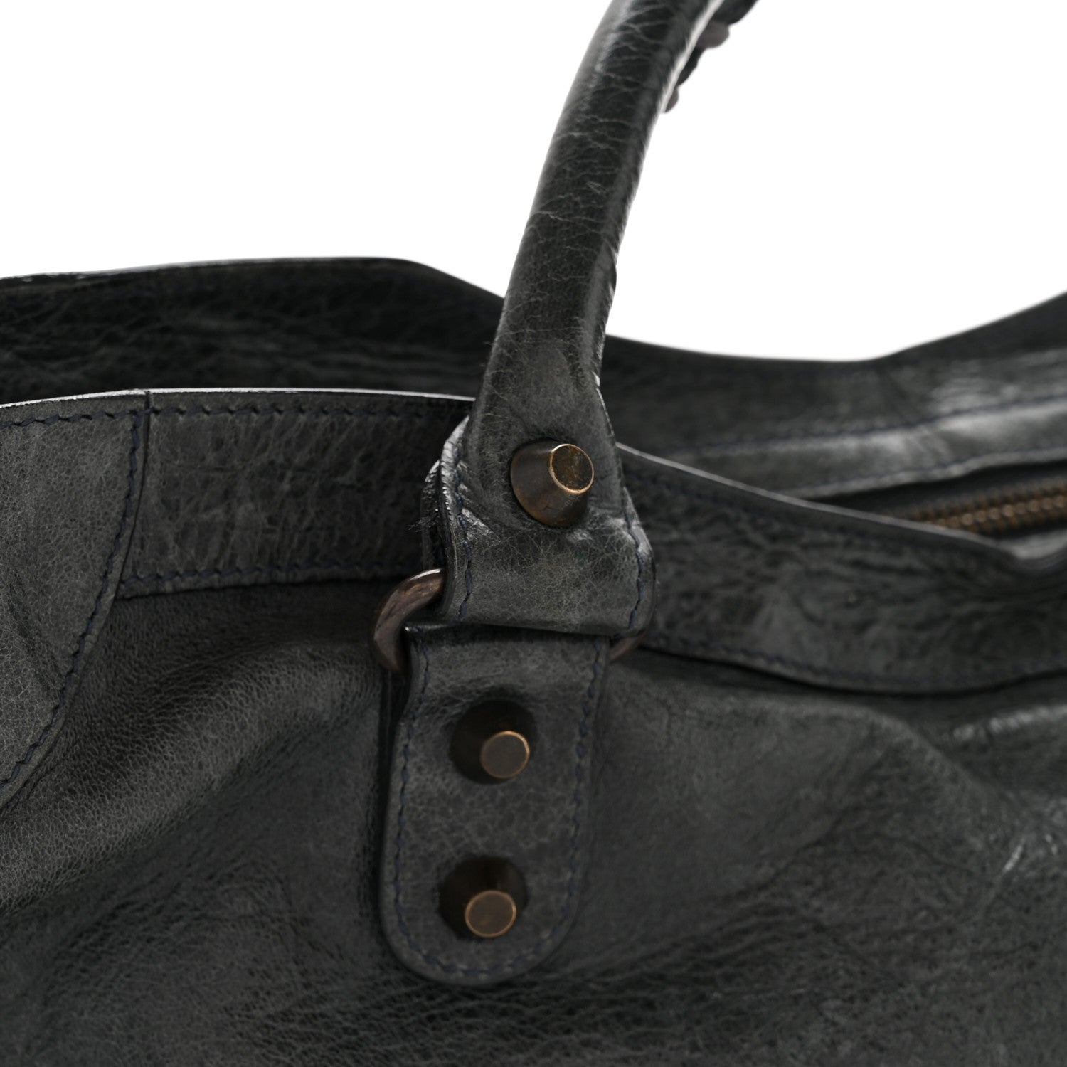 Balenciaga Agneau Classic Hardware City Anthracite 11 of 12