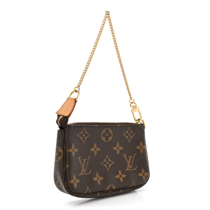 Louis Vuitton Monogram Mini Pochette Accessories 3 of 9