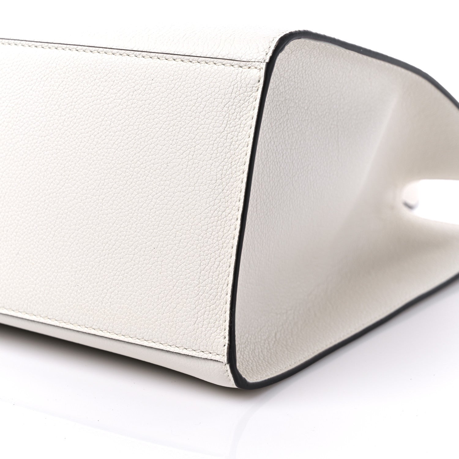 Fendi Vitello Cher Plexiglass Medium Fendi Sunshine Shopper Tote White Ice 8 of 8