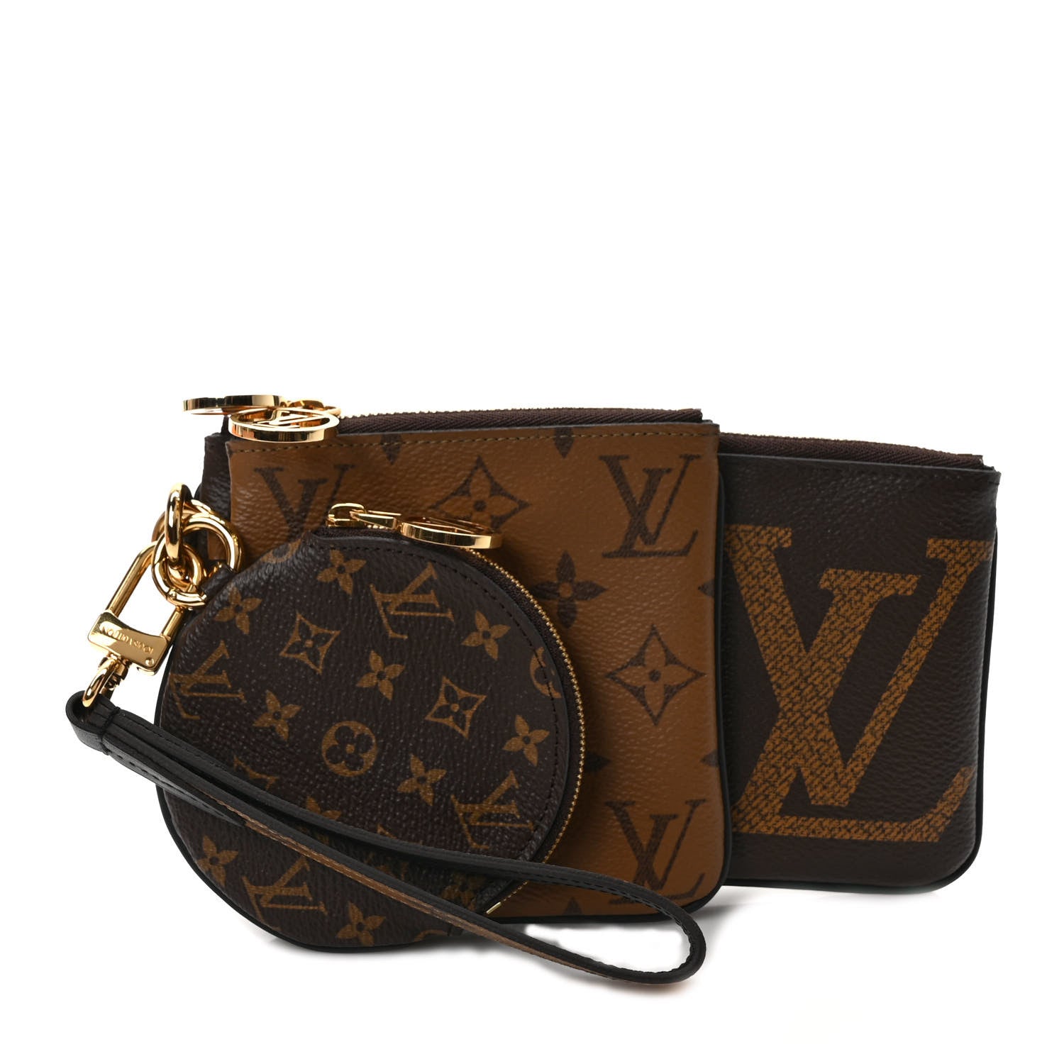 Louis Vuitton Reverse Monogram Giant Trio Pouch 1 of 9