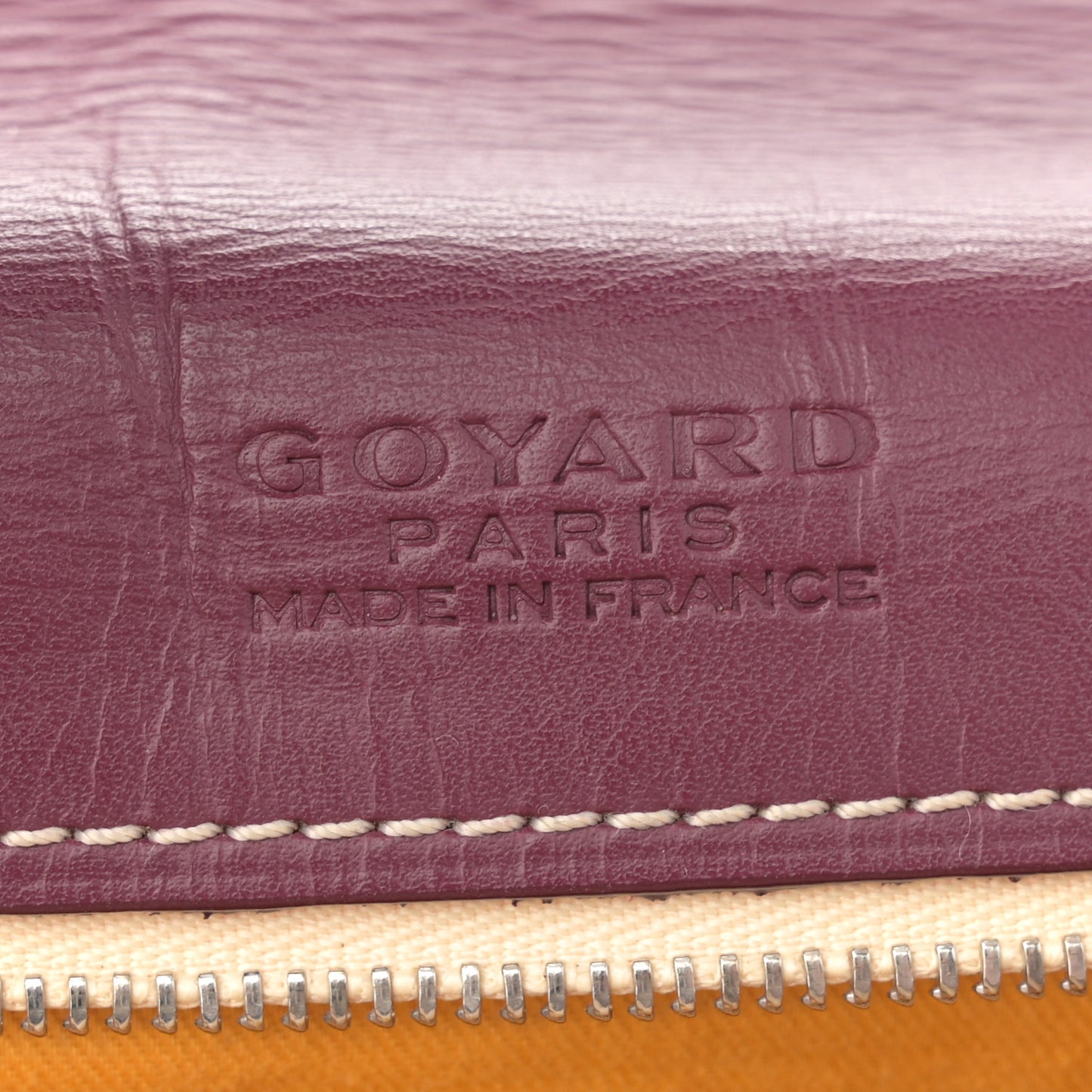 Goyardine Belvedere PM Messenger Bag Burgundy
