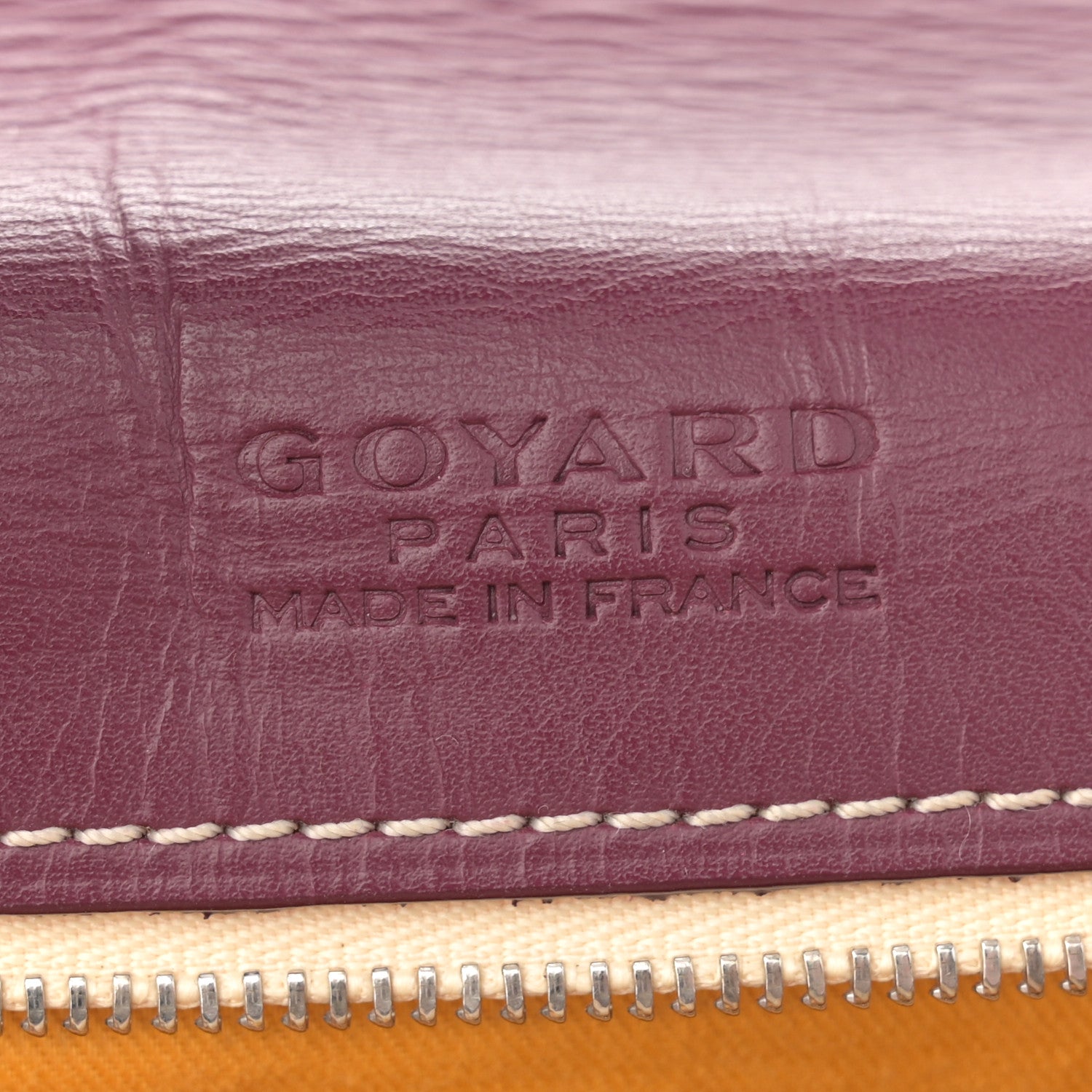 Goyard Goyardine Belvedere PM Messenger Bag Burgundy 6 of 10