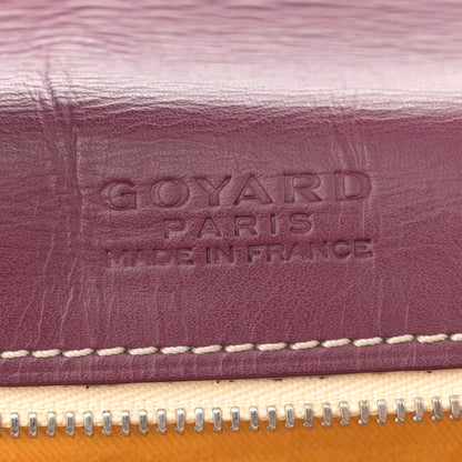 Goyard Goyardine Belvedere PM Messenger Bag Burgundy 6 of 10