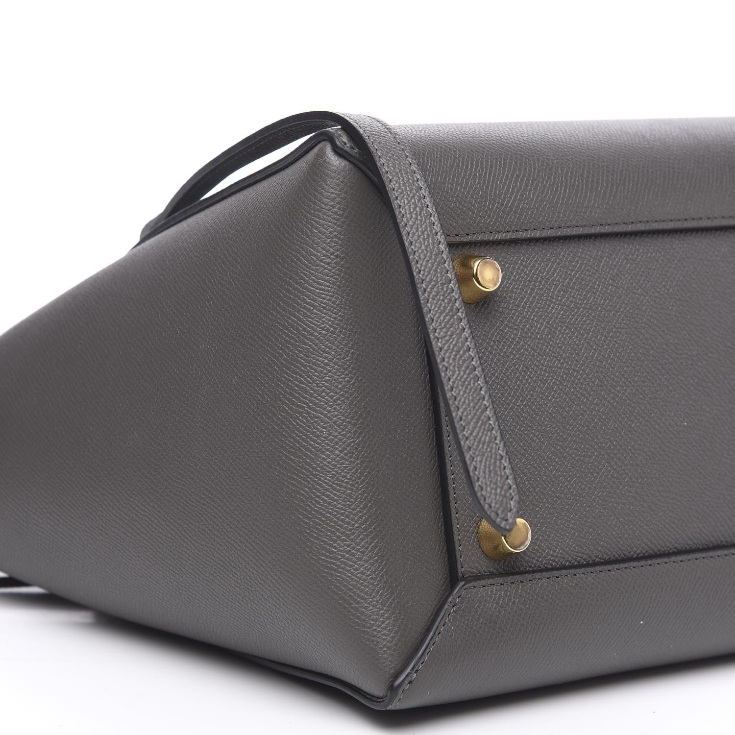 Celine Grained Calfskin Mini Belt Bag Grey 6 of 8