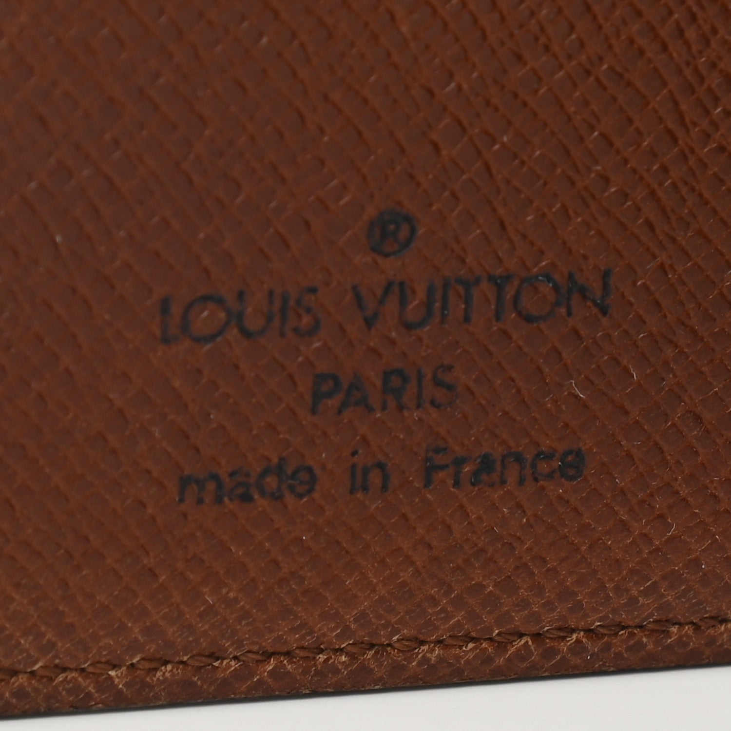 Louis Vuitton Monogram Porte Valeurs Checkbook Wallet 6 of 12