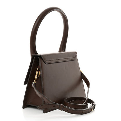 Jacquemus Smooth Calfskin Le Grand Chiquito Dark Brown 3 of 12