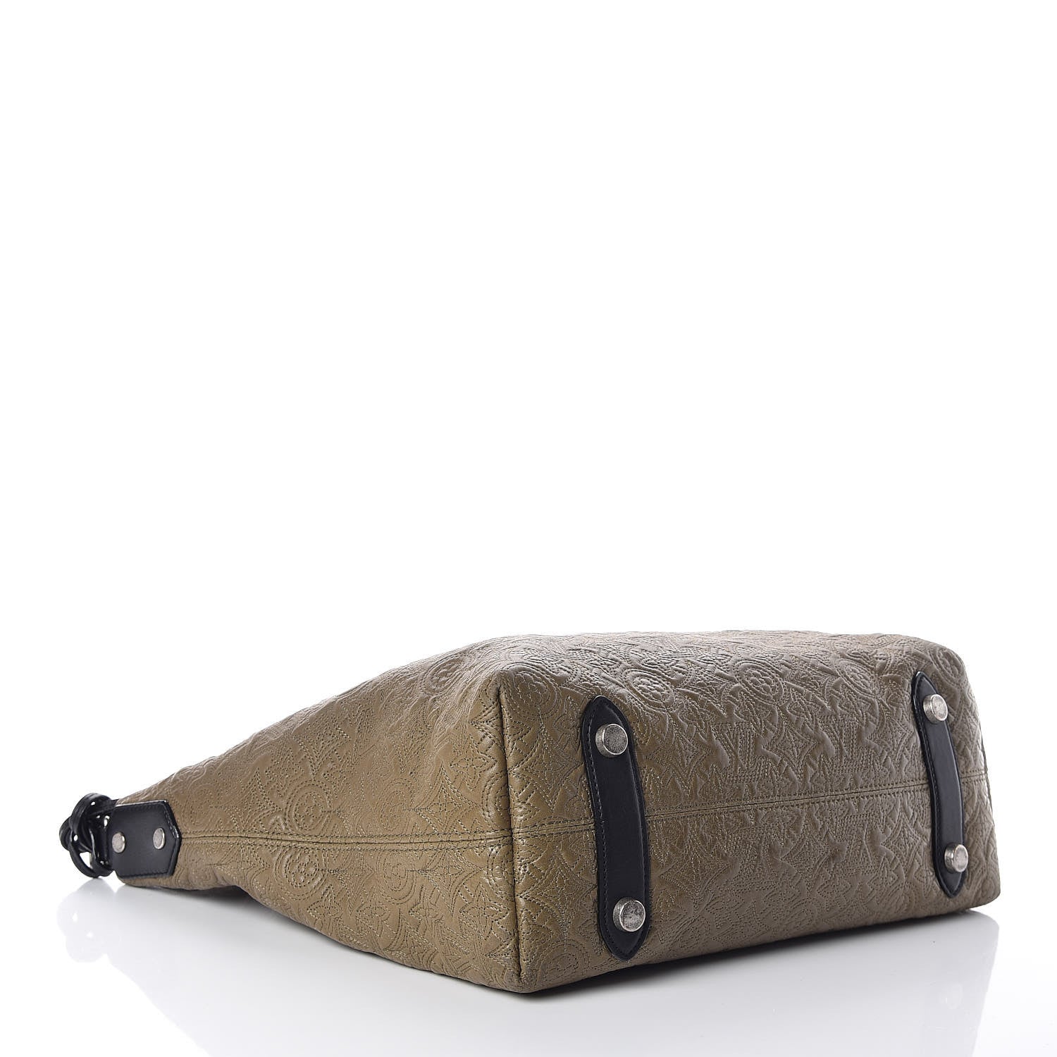 Louis Vuitton Monogram Lambskin Antheia Hobo PM Olive 4 of 14