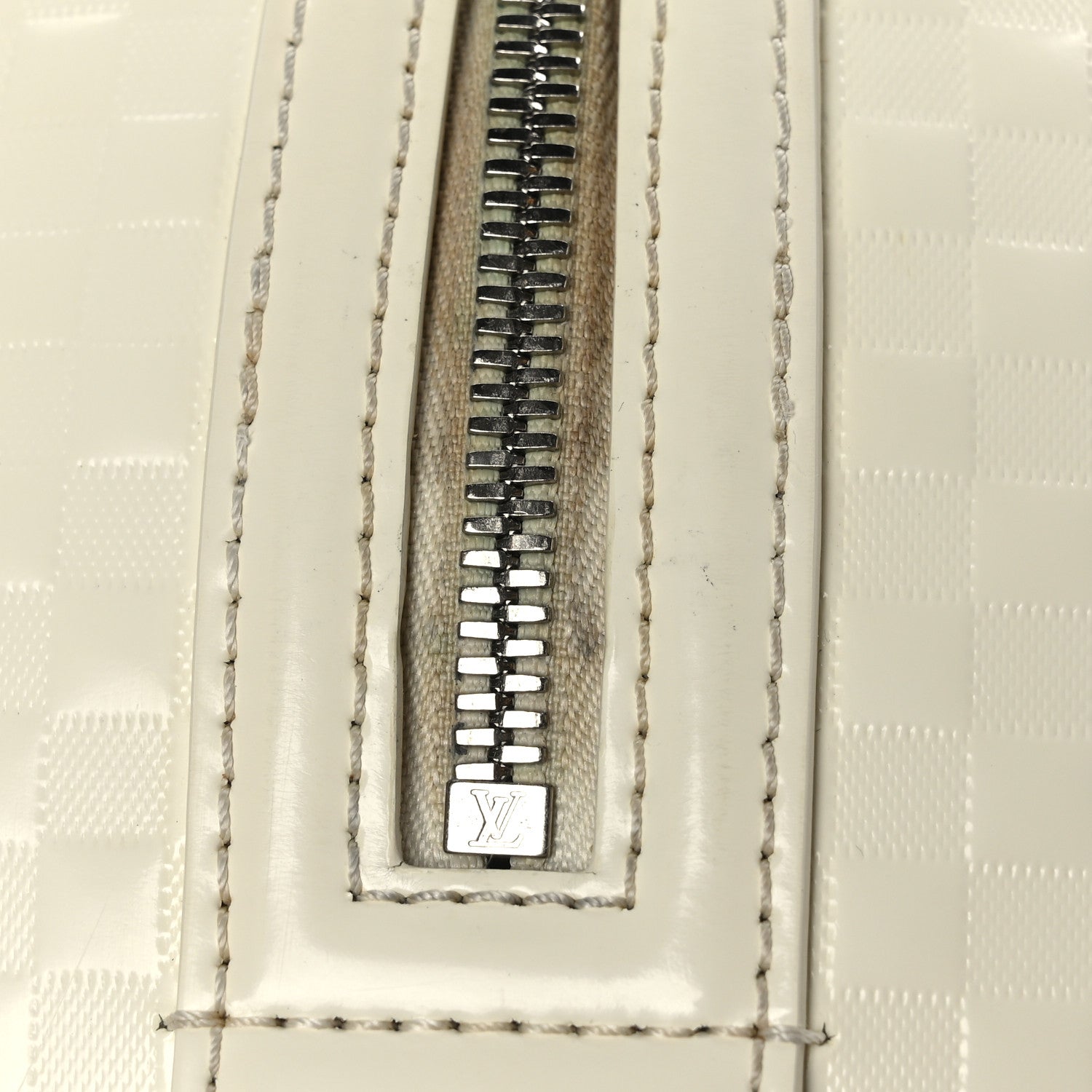 Louis Vuitton Damier Facette Speedy Cube PM Cream 12 of 13