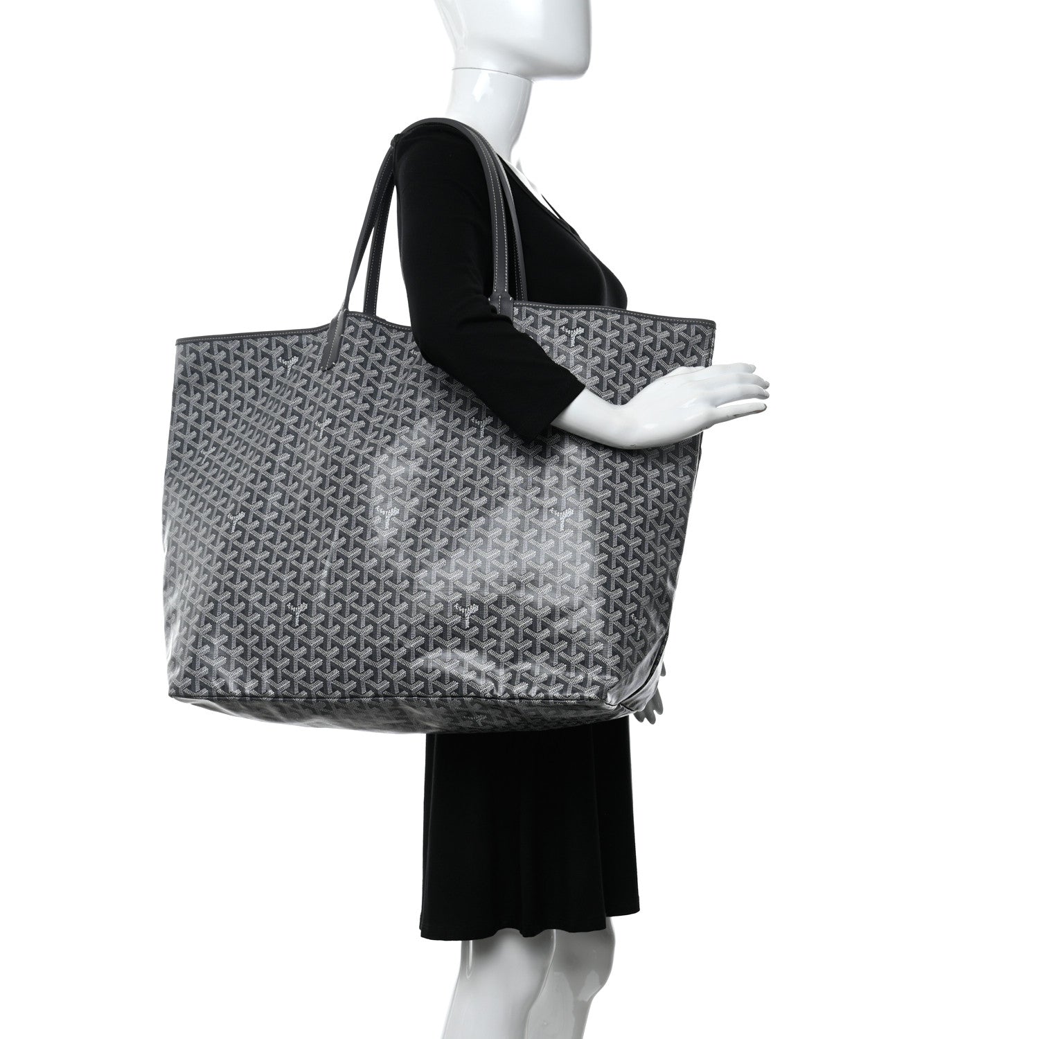 Goyard Goyardine Saint Louis XXL Grey 2 of 11