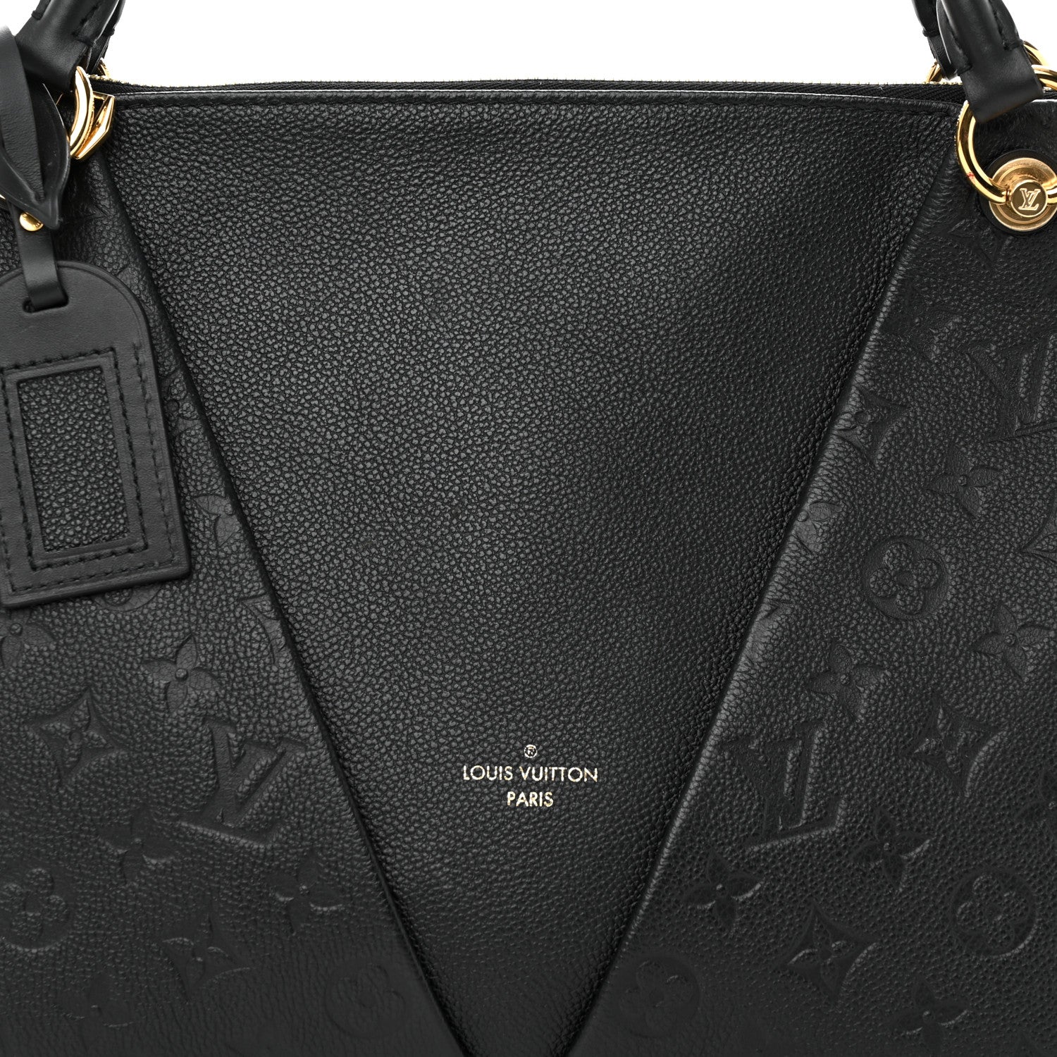 Louis Vuitton Empreinte V Tote MM Black 7 of 9