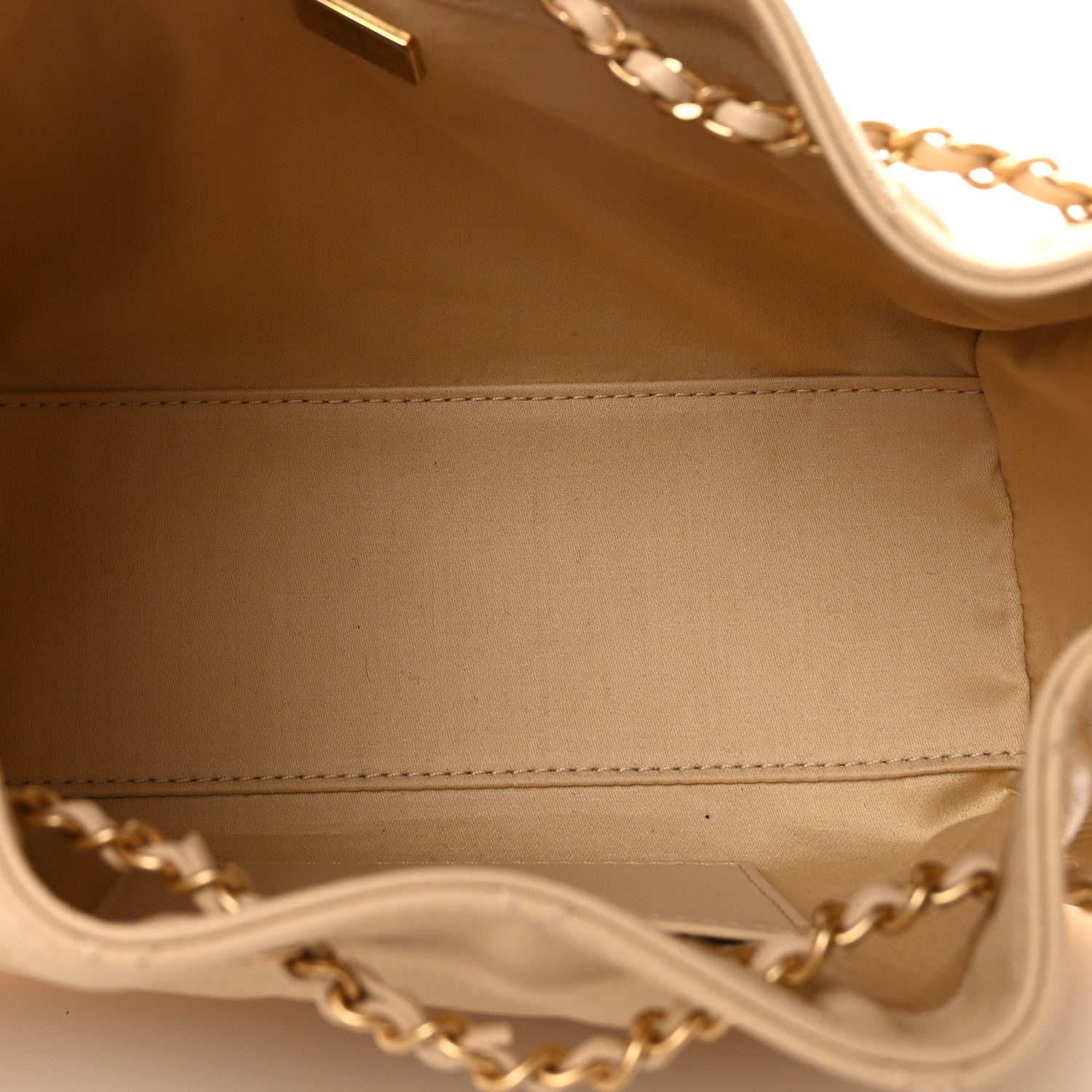 Chanel Caviar Quilted Mini Chanel 25 Handbag Beige 5 of 11