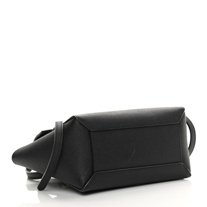 Celine Grained Calfskin Nano Belt Bag Black 4 of 16