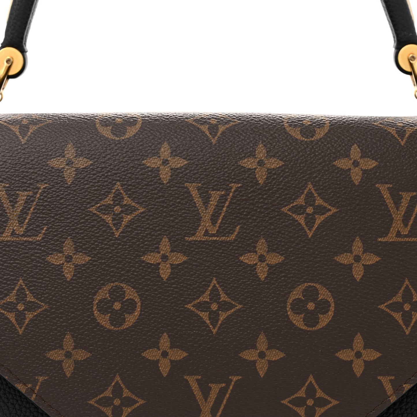 Monogram Double V Black