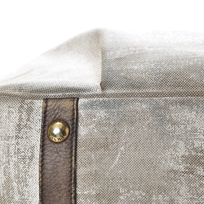 Prada Jacquard Logo Tote Bruciato Cera 12 of 21