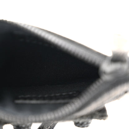 Balenciaga Denim Crystal Coin Purse Black 10 of 16