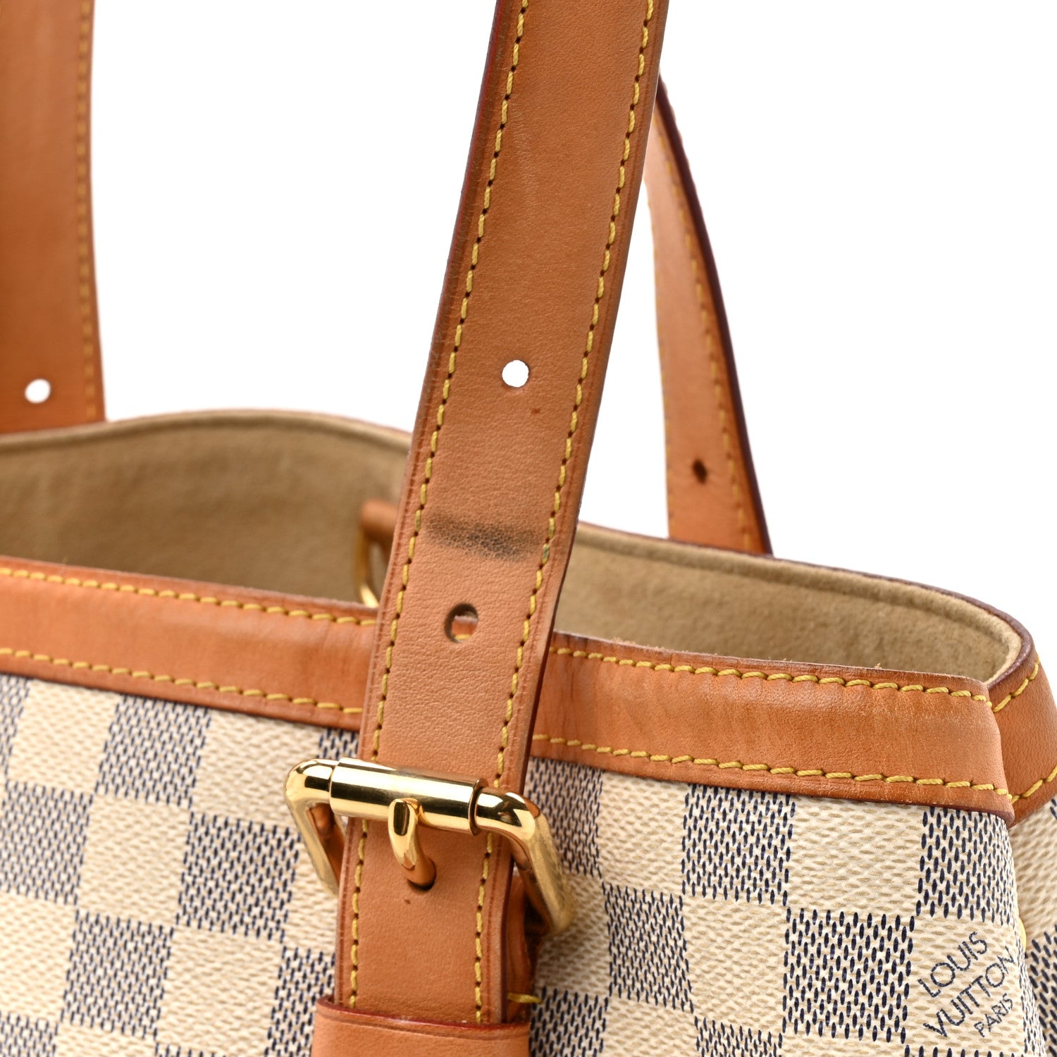 Louis Vuitton Damier Azur Hampstead MM 20 of 21