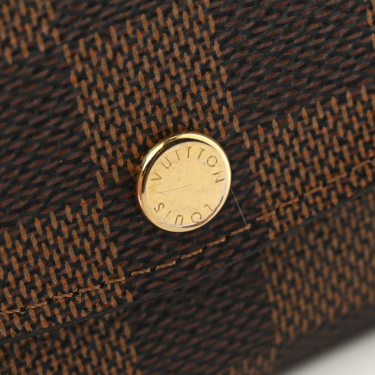 Louis Vuitton Damier Ebene Rosalie Coin Purse Rose Ballerine 8 of 8
