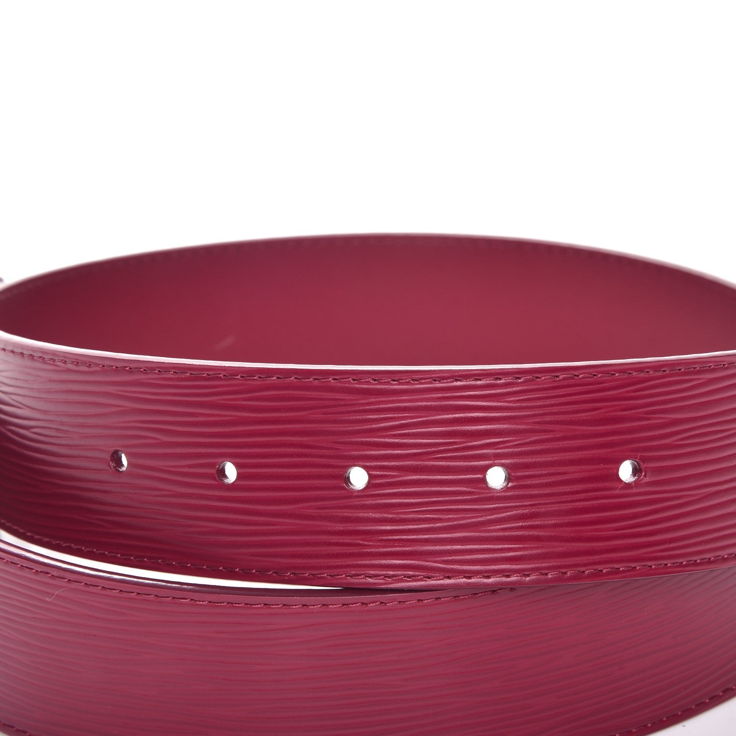Louis Vuitton Epi LV Initiales Belt 75 30 Fuchsia 7 of 8