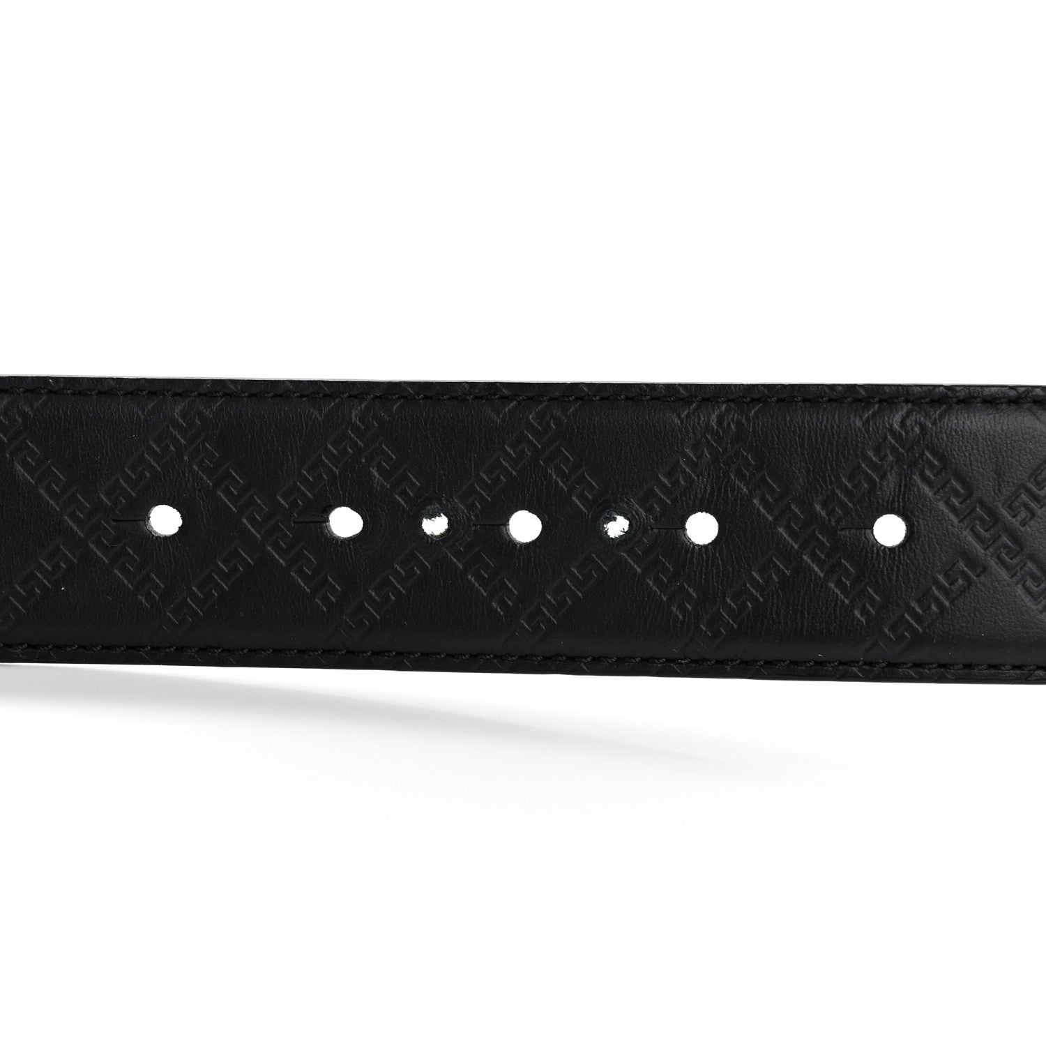 Versace Calfskin Embossed Medusa Belt 95 38 95 38 Black 5 of 7