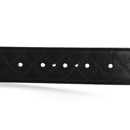 Versace Calfskin Embossed Medusa Belt 95 38 95 38 Black 5 of 7