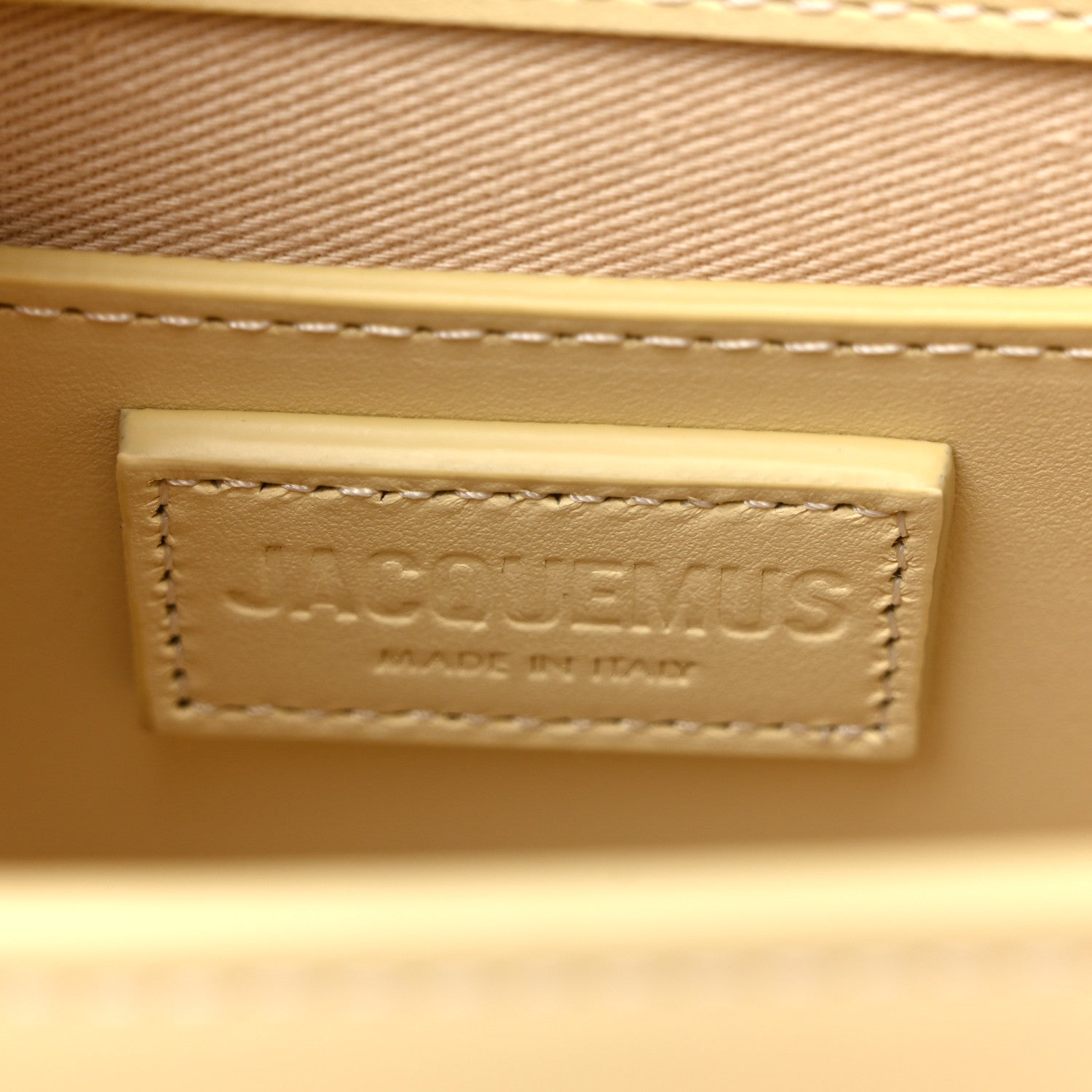Jacquemus Smooth Calfskin Le Bambino Long Ivory 6 of 9