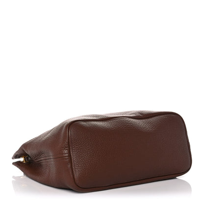 Prada Vitello Daino Tote Palissandro 4 of 8