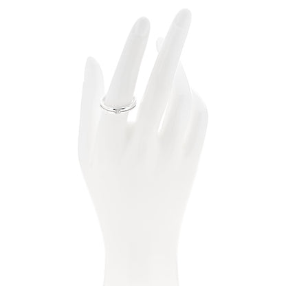 Gucci Sterling Silver Interlocking G Narrow Band Ring 56 7.75 2 of 5