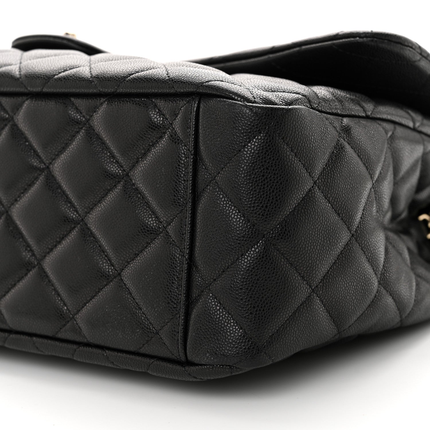 Chanel Caviar Quilted XXL Travel Flap Bag Black 10 of 11