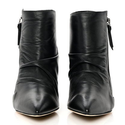 Jimmy Choo Calfskin Dayton 65 Boots 37.5 Black 2 of 11