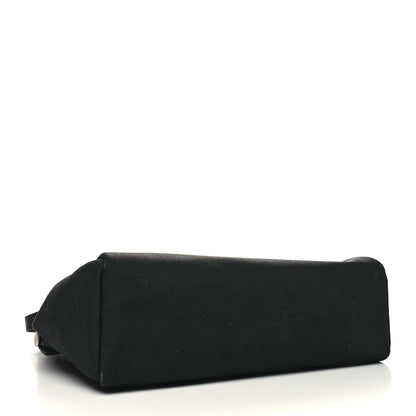 Hermes Toile Vache Calfskin Herbag 39 MM Black 5 of 14
