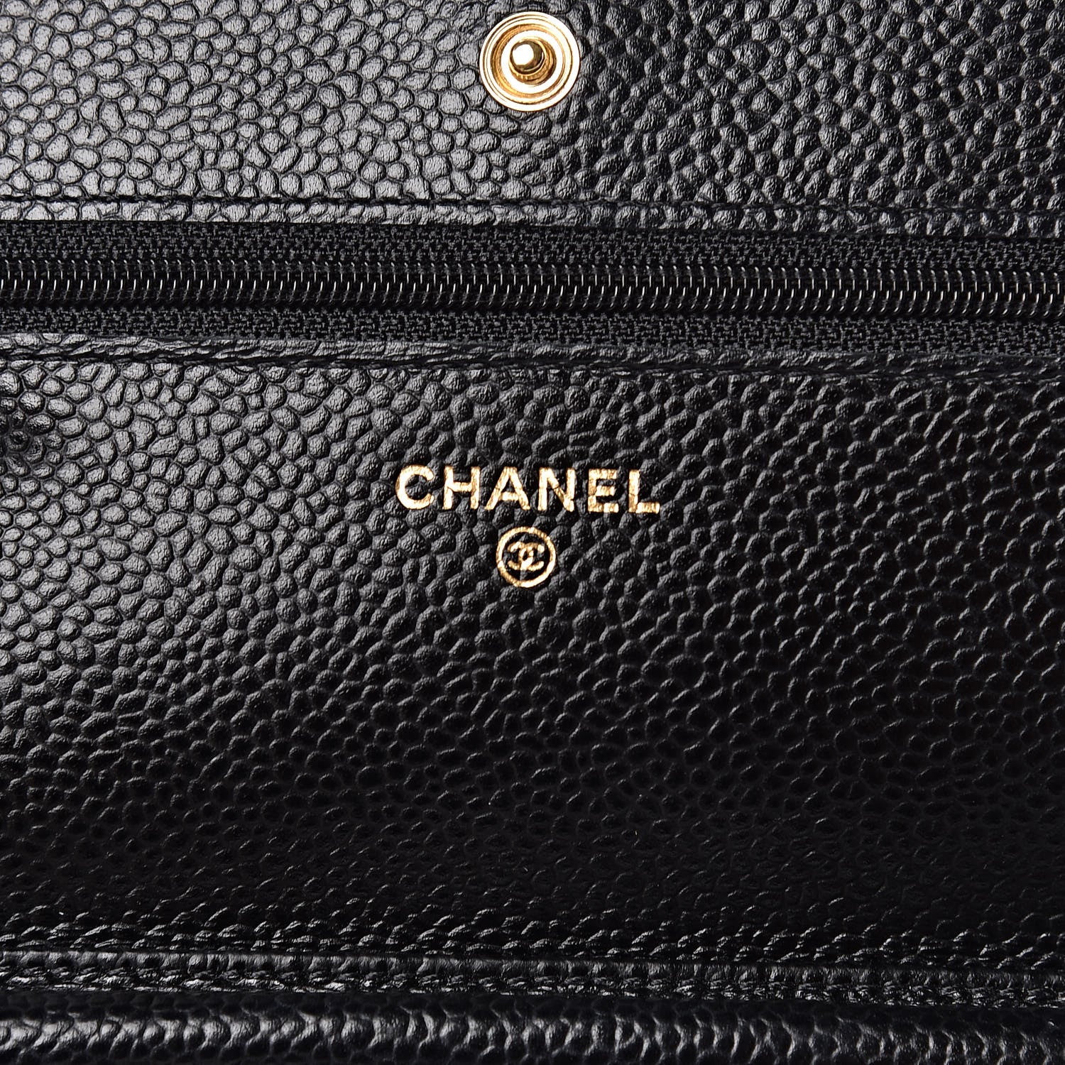 Chanel Caviar Quilted Wallet On Chain WOC Black 6 of 11