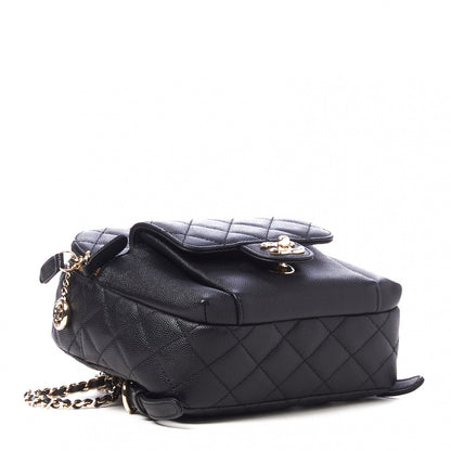 Chanel Caviar Quilted Small CC Day Backpack Black 3 of 9