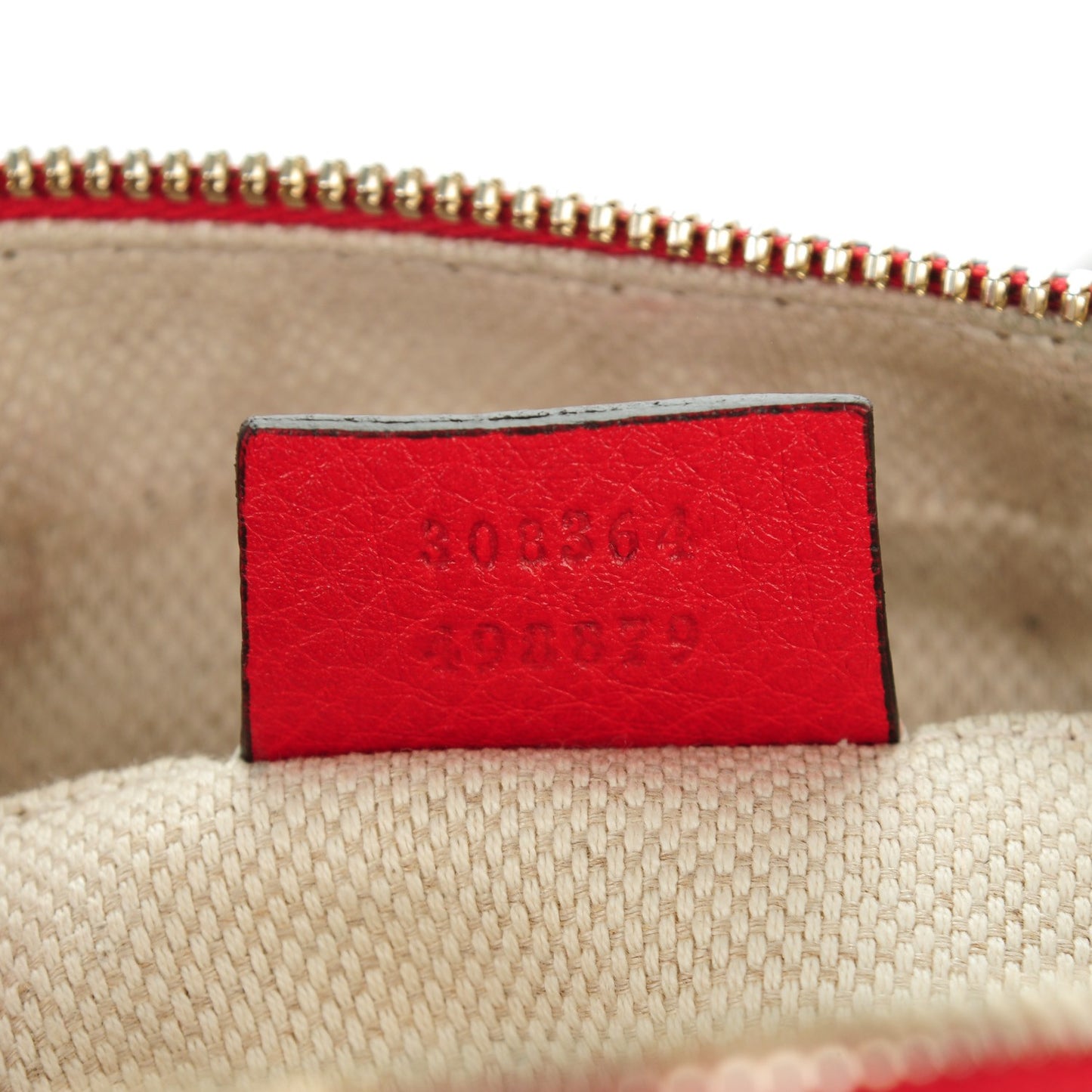 Pebbled Calfskin Small Soho Disco Bag Tabasco Red