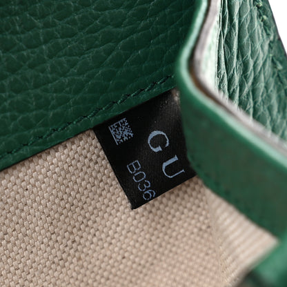 Gucci Pebbled Calfskin Small Dionysus Shoulder Bag Emerald 8 of 12