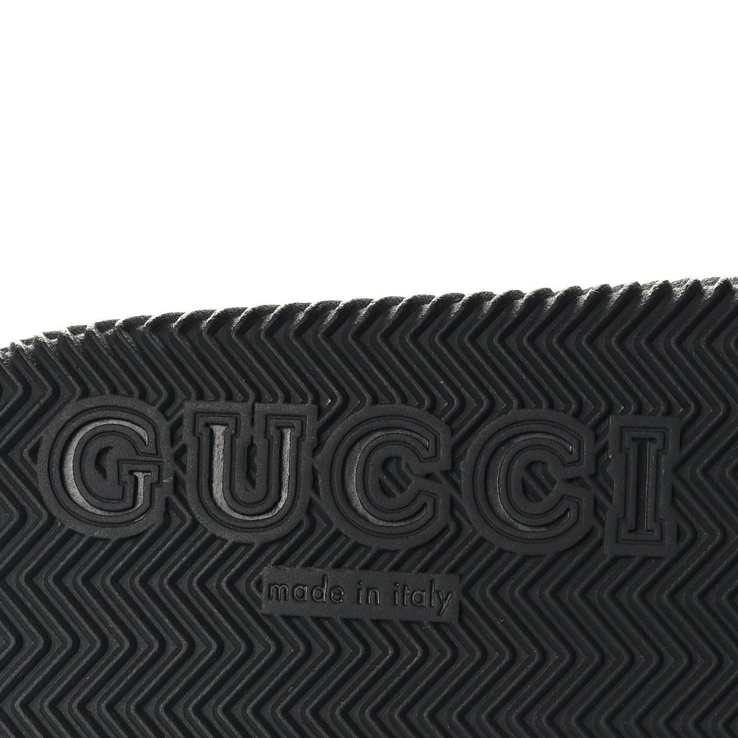 Gucci Rubber Web Womens Criss Cross Slide Sandals 40 Green Red 7 of 8