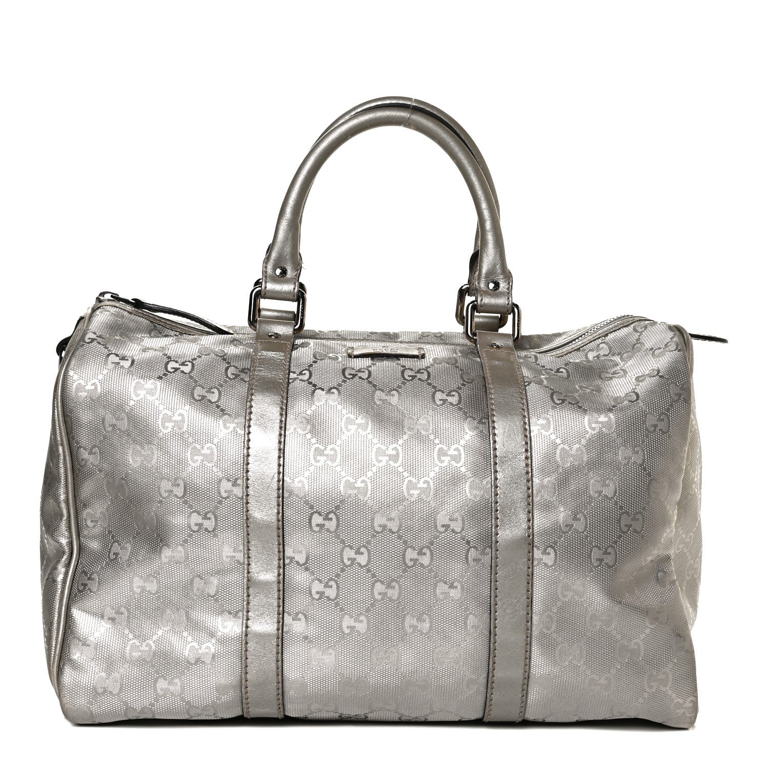 Gucci Imprime Monogram Medium Joy Boston Silver 1 of 19