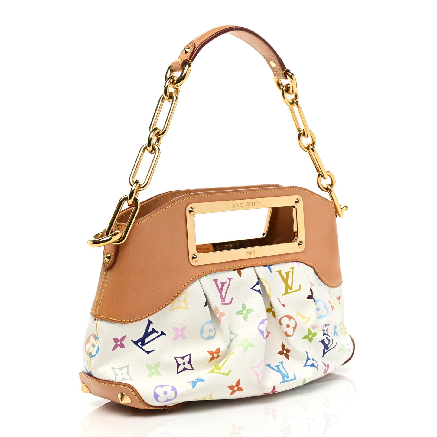 Monogram Multicolor Judy PM White