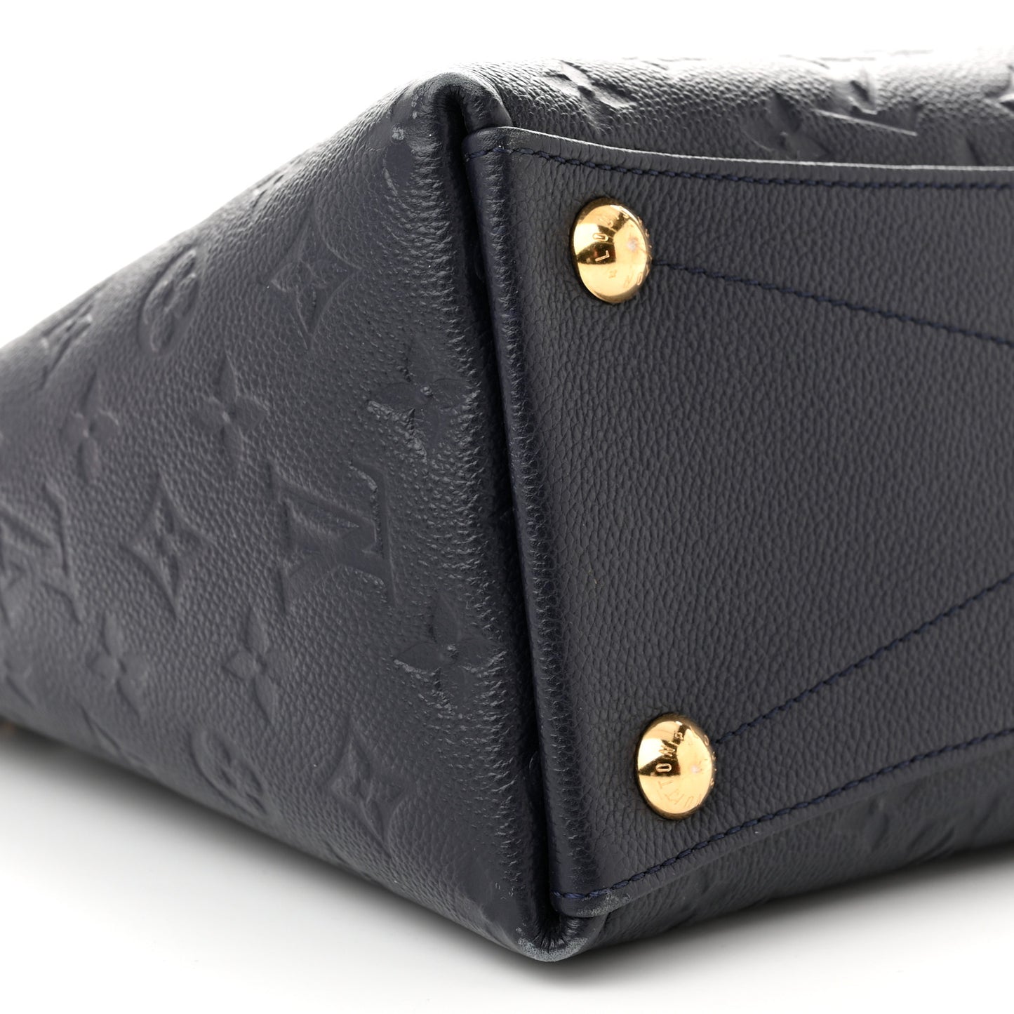 Empreinte V Tote MM Marine Rouge