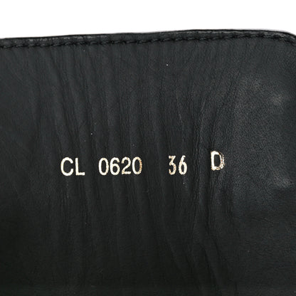 Christian Dior Calfskin Rubber Dioriron Boots 36 Black 9 of 9