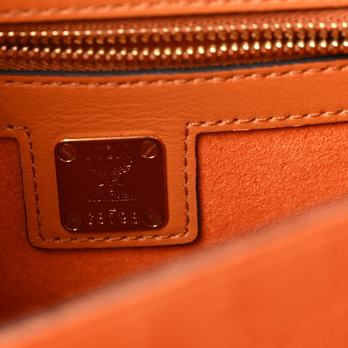 Visetos Patricia Crossbody Bag Cognac
