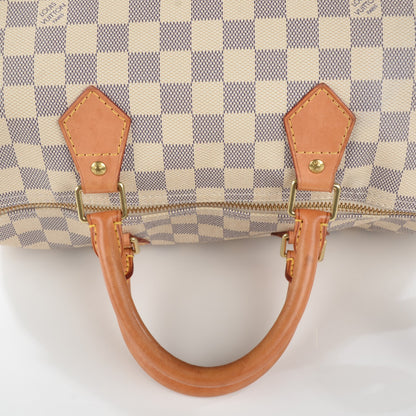 Louis Vuitton Damier Azur Speedy 35 7 of 8