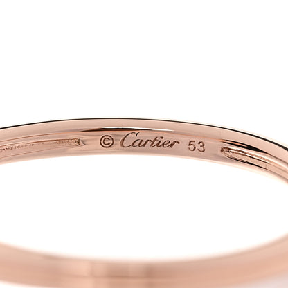 Cartier 18K Pink Gold Diamond Black Onyx Amulette de Cartier Ring 53 6.25 4 of 4