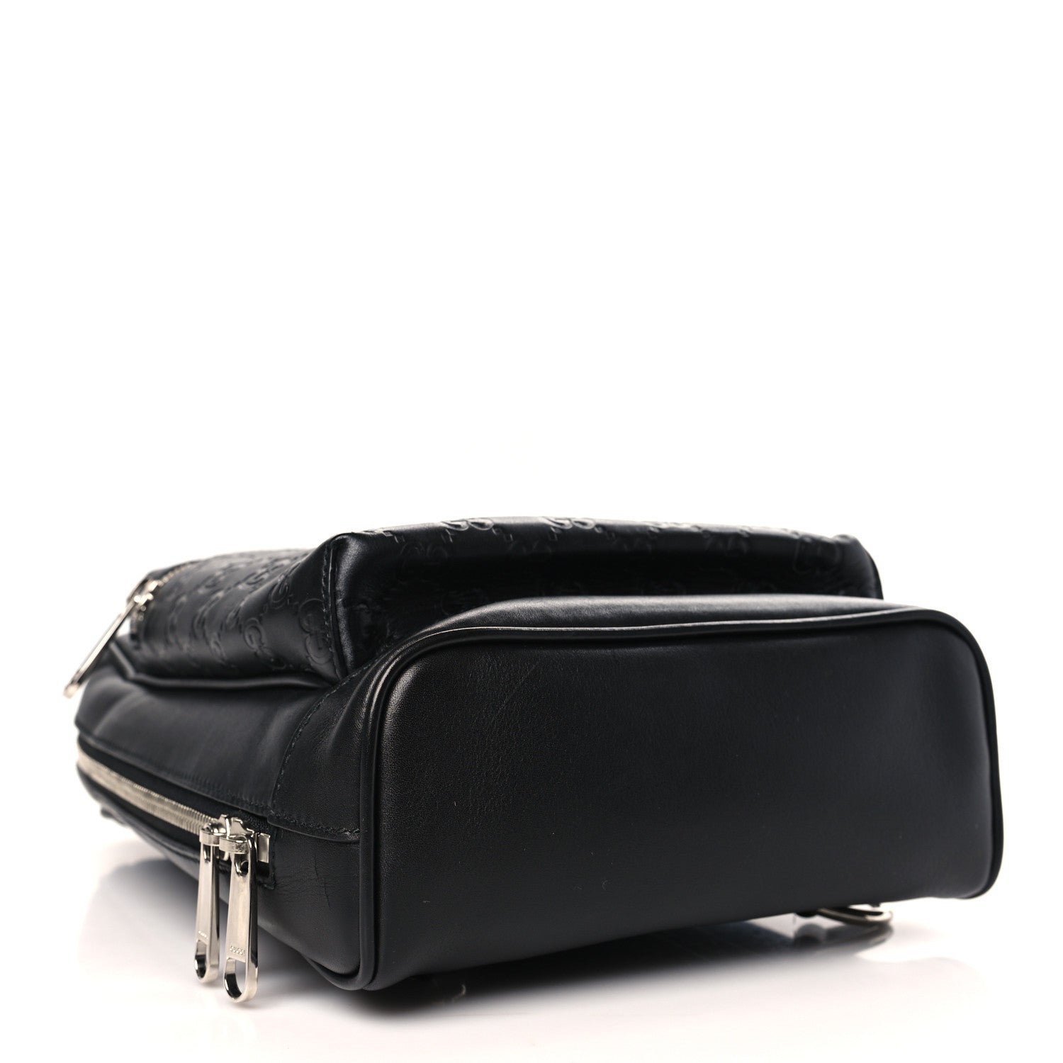 Gucci Guccissima Sling Backpack Black 4 of 9